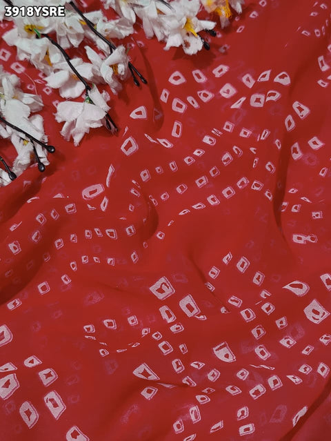 Buy Festive Special Georgette Bandhani Saree Kcpc 