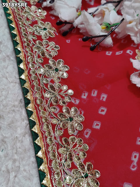 Buy Festive Special Georgette Bandhani Saree Kcpc 