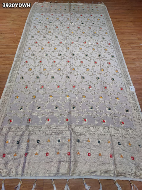 Buy Traditional Banarasi Style Dola Silk Dupatta Kcpc