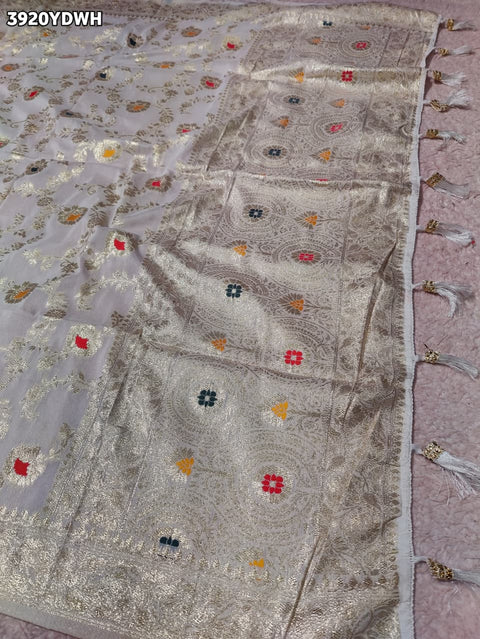 Buy Traditional Banarasi Style Dola Silk Dupatta Kcpc
