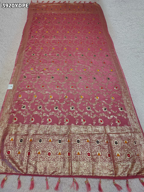 Buy Traditional Banarasi Style Dola Silk Dupatta Kcpc