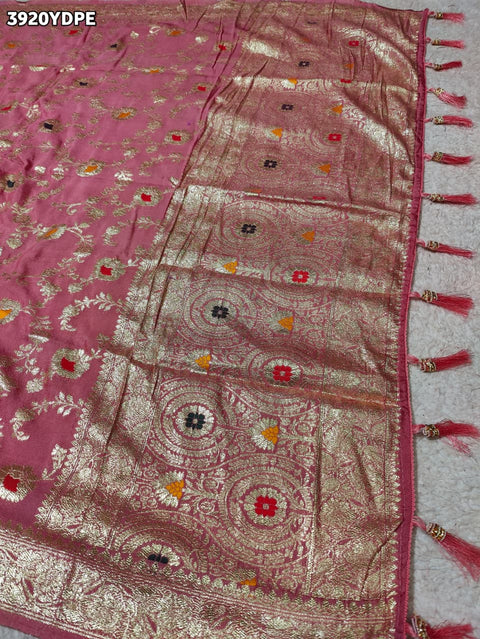 Buy Traditional Banarasi Style Dola Silk Dupatta Kcpc
