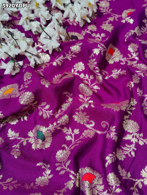 Buy Traditional Banarasi Style Dola Silk Dupatta Kcpc