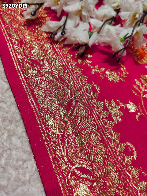 Buy Traditional Banarasi Style Dola Silk Dupatta Kcpc