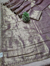 Buy Buy Tissue Saree with Embroidery Detailing Kcpc