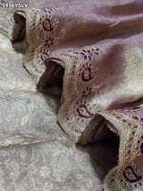 Buy Tissue Saree with Embroidery Detailing Kcpc
