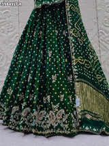 Buy Festive Special Modal Silk Bandhani Style Lehenga Kcpc