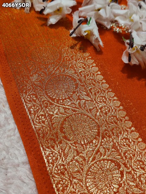 Buy Festive Special Chiffon Banarasi Saree Kcpc