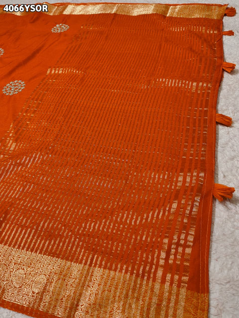 Buy Festive Special Chiffon Banarasi Saree Kcpc