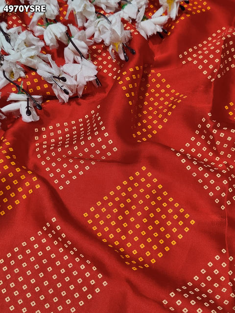Buy Festive Modal Silk With Bandhani Saree Kcpc