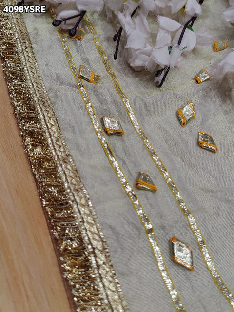 Buy Designer Style Saree With  GotaPatti Work Kcpc