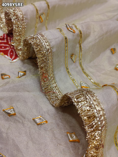 Buy Designer Style Saree With  GotaPatti Work Kcpc