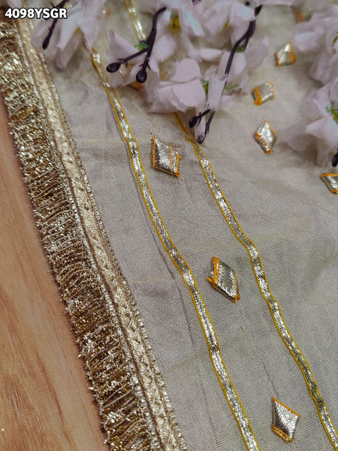 Buy Designer Style Saree With  GotaPatti Work Kcpc