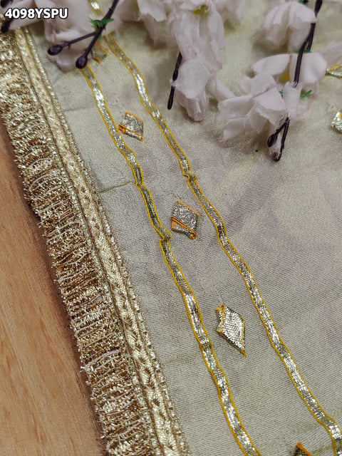 Buy Designer Style Saree With  GotaPatti Work Kcpc