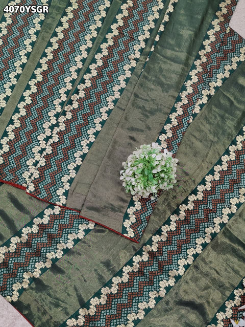 Buy Dola Silk Banarasi Style Saree Kcpc