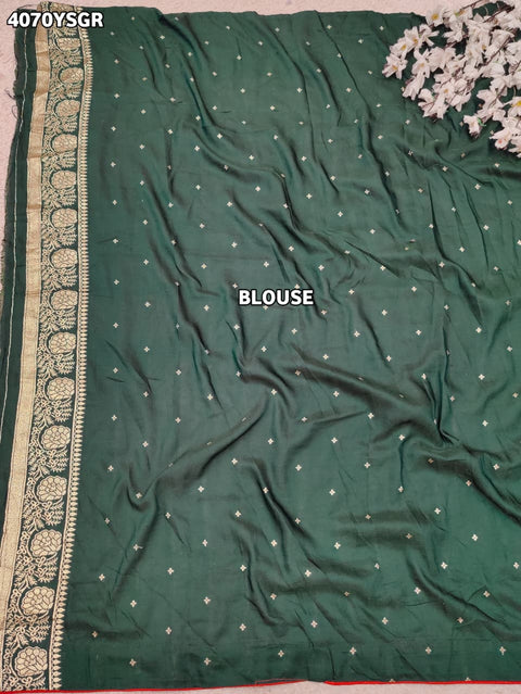 Buy Dola Silk Banarasi Style Saree Kcpc