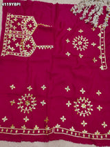 Buy Gaji Silk Blouse With Designer Festive Wear Kcpc