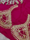 Buy Gaji Silk Blouse With Designer Festive Wear Kcpc
