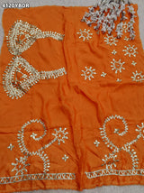 Buy Gaji Silk Blouse With Designer Festive Wear Kcpc