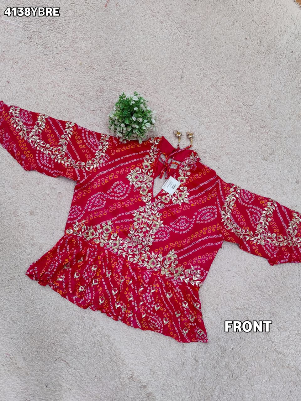 KcPc Premium Ojariya Blouse with Beautiful Zardosi WorkMEG