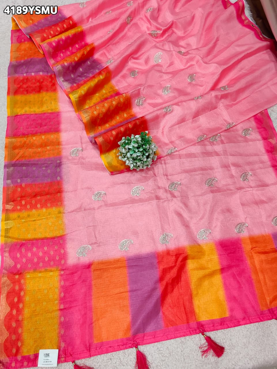 Buy Kota Doriya Saree With Bandhani Style KcPc 