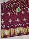 Buy Modal Silk Bandhani Style With GotaPatti Work KcPc 