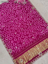 Buy Modal Silk Traditional Saree with Gota Patti Work Kcpc 