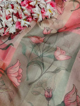 Buy Cotton Silk Printed Saree for Festive WearKcPc 