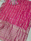 Buy Dola Silk With Bandhani StyleSareeKcPc 
