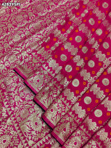 Buy Dola Silk With Bandhani StyleSareeKcPc 