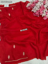 Buy HO Silk With Leheriya Style Saree KcPc 