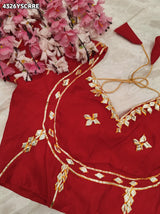 Buy Creap Silk Saree With Designer Style KcPc 