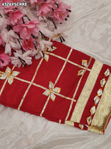 Buy Creap Silk Saree With Designer Style KcPc 
