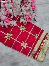 Buy Creap Silk Saree With Designer Style KcPc 