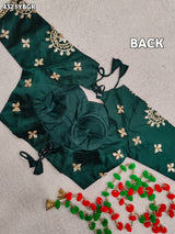 KcPc New Latest Designer Gaji Silk Blouse with Elegant Gota Patti Work Blouse PRD