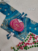 KcPc New Gaji Silk Designer With Gota Patti Work Blouse PRD