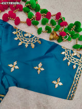 KcPc New Gaji Silk Designer With Gota Patti Work Blouse PRD