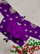 KcPc New Gaji Silk Blouse with Designer Gota Patti Work Blouse PRD