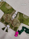 KcPc New Gaji Silk Blouse with Designer Gota Patti Work Blouse PRD