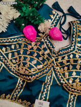 KcPc New Letest Gaji Silk Blouse with Designer Gota Patti Work Blouse PRD