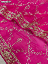 Buy Chiffon Saree With Gota Patti Work KcPc 