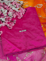 Buy Chiffon Saree With Gota Patti Work KcPc 