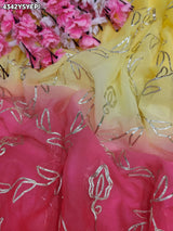 Buy Chiffon Saree With Gota Patti Work KcPc 