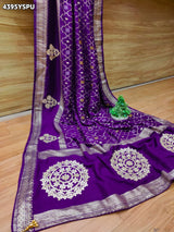 KcPc New Luxury Modal Silk Saree with Traditional Banarasi Elegance