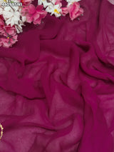 KcPc New Royal Festive Wear Chiffon Saree Crafted with Beautiful Aari Tari EmbellishmentDWA