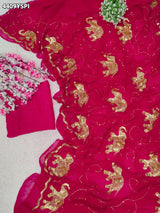 KcPc New Beautiful Designer Chiffon Saree with Timeless Festive EleganceDWA