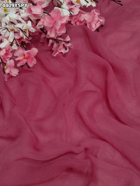 KcPc New Premium Chiffon Saree with Graceful Ethnic Style and Festive Charm