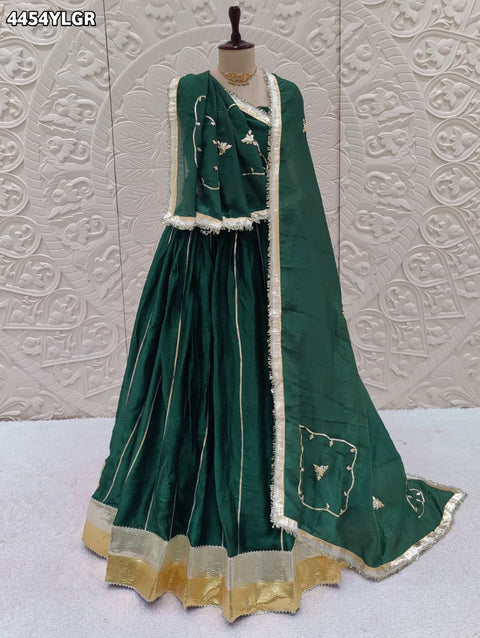 KcPc Premium Traditional Style Lehenga with Rich Gotapatti Embellishment  GOR