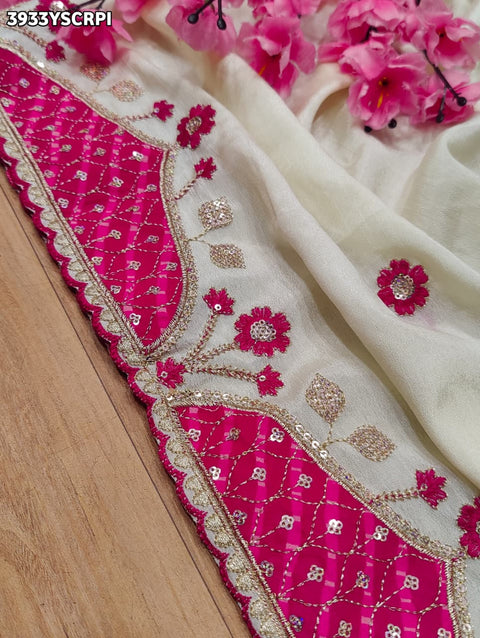 KcPc Premium Designer Saree with Rich Tari Work and Ethnic Elegance   SWA