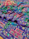 KcPc Premium Printed Style Saree with Beautiful Mirror Work Detailing ASH